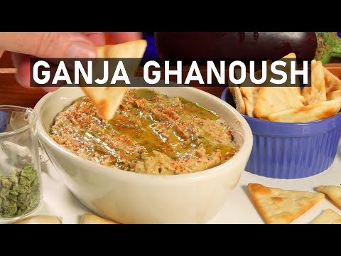Ganja Ghanoush (Cannabis Infused Tahini/ Baba Ghanoush) Infused Eats #55