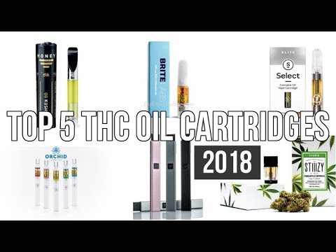 TOP 5 THC VAPE CARTRIDGES OF 2018