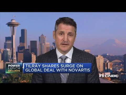 Tilray CEO discusses cannabis company’s recent deal with Novartis