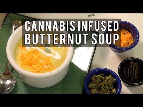 Savory Cannabis Butternut Cream Soup Recipe: Infused Eats #51