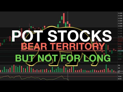 POT STOCKS in BEAR TERRITORY but NOT FOR LONG