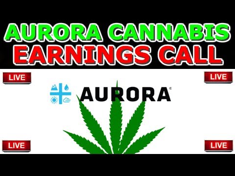 Watching Aurora Cannabis Q2 Earnings Call LIVE With Investing Hustler 📍ACB Stock market 2019