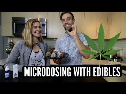 Microdosing Cannabis Edibles & THC Infused Energy Balls Recipe
