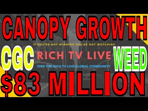 Cannabis Stocks Explode as Canopy Growth Revenue Surges to $83 million