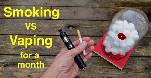 Smoking vs Vaping  ● An Eye Opener You Must See  ! !